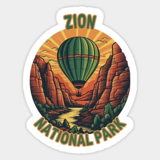 Zion National Park Sticker